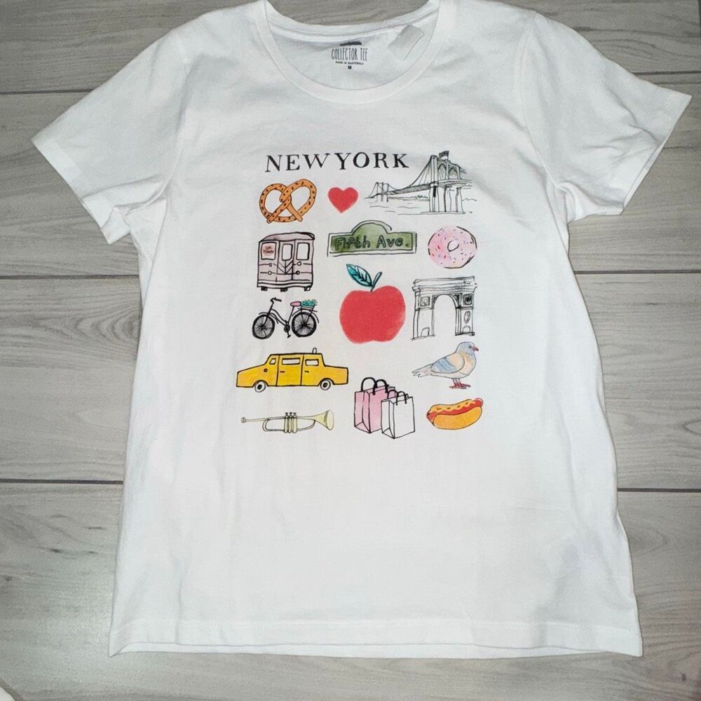 Brand new J.Crew Factory New York City Graphic collector Tee for women size smal